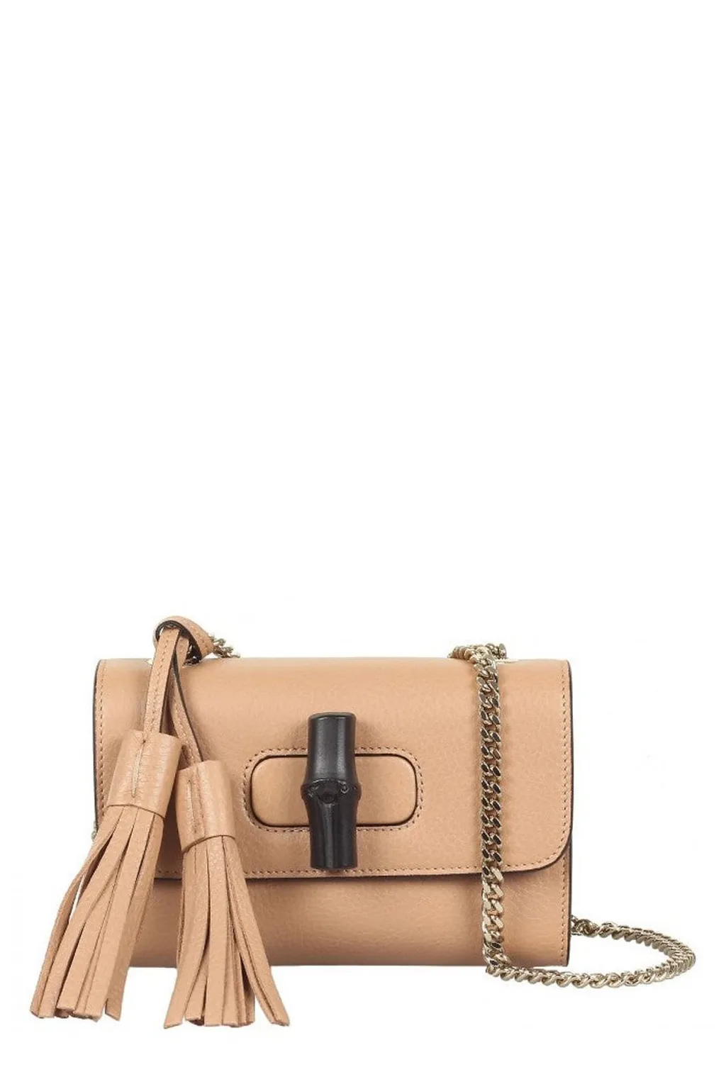 Gucci Tassel Detailed Miss Bamboo Shoulder Bag