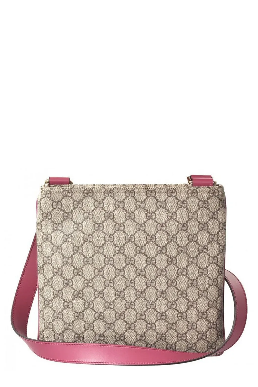 Gucci Logo Patch Gg Supreme Messenger Bag
