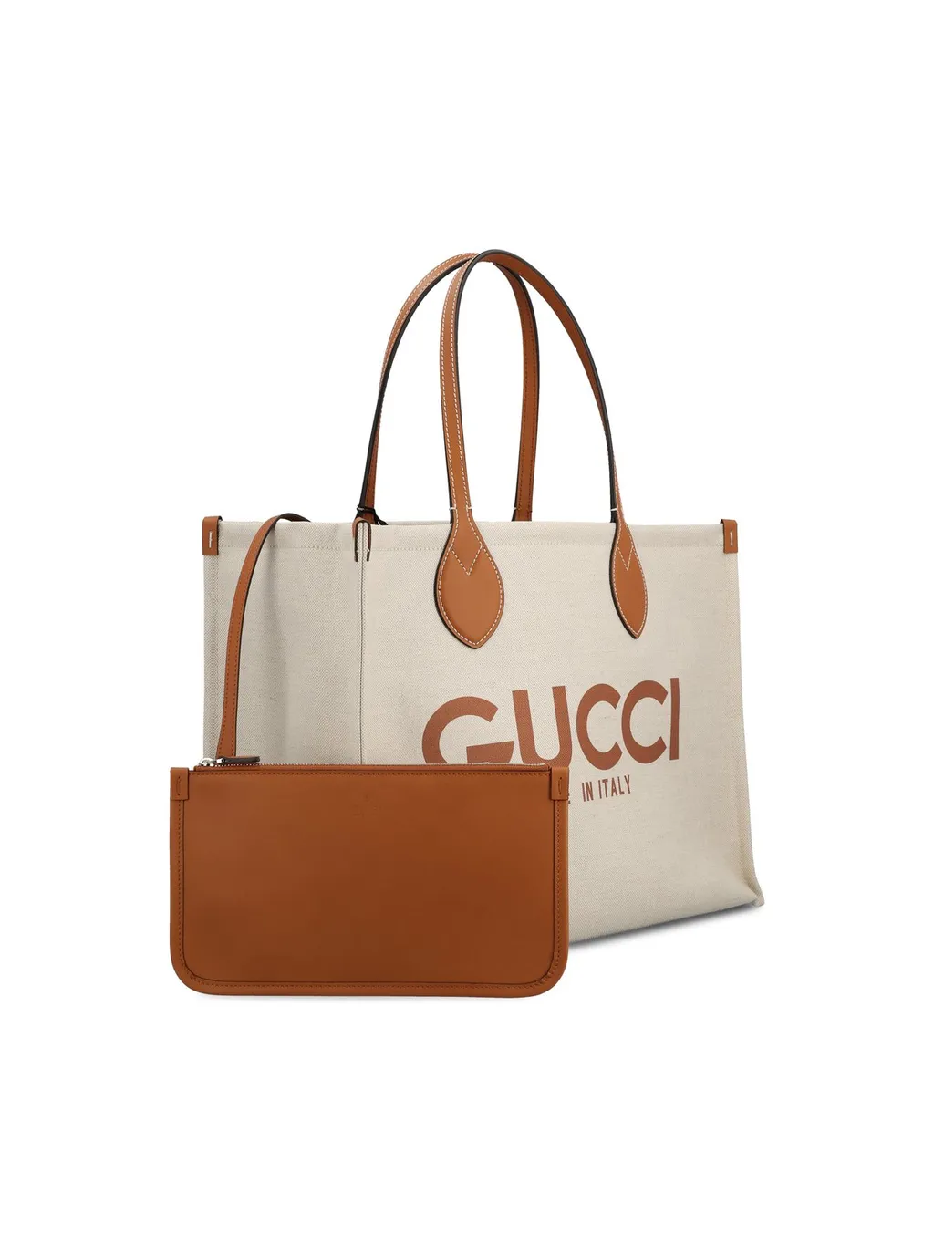 Gucci Logo Printed Medium Tote Bag