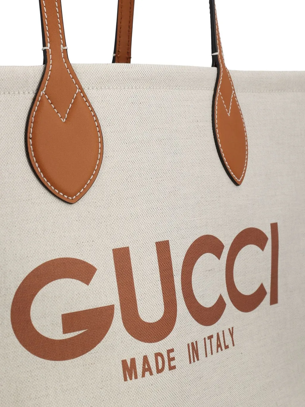 Gucci Logo Printed Medium Tote Bag