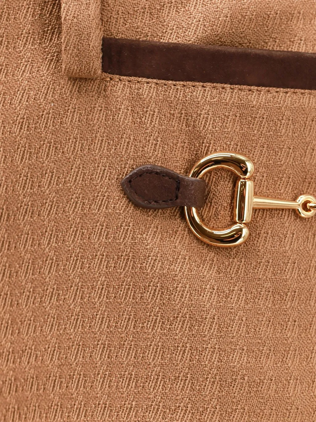 Gucci Horsebit Detailed Tailored Trousers