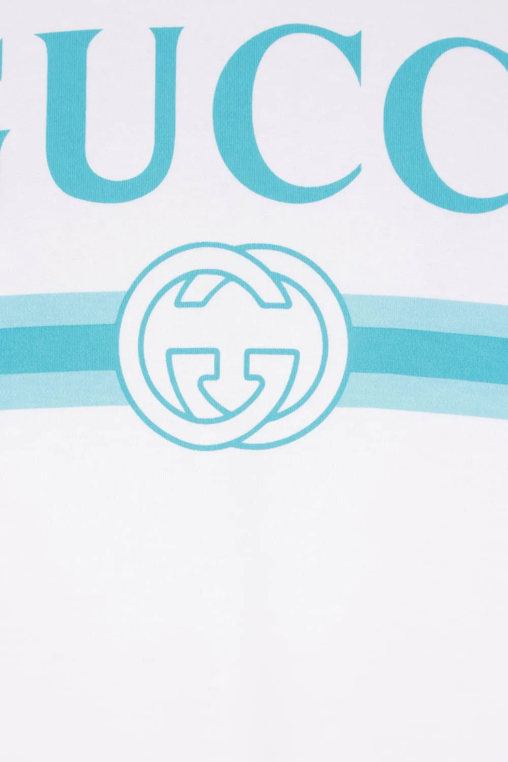 Gucci Logo Printed Crewneck Jersey T-Shirt