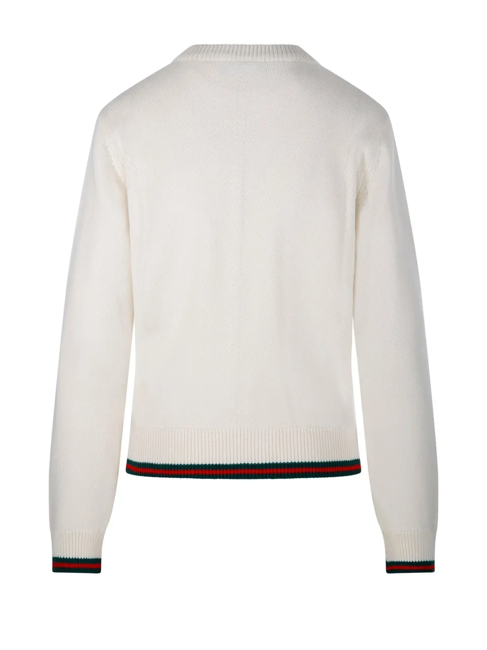 Gucci Trim Detailed Crewneck Knit Sweater