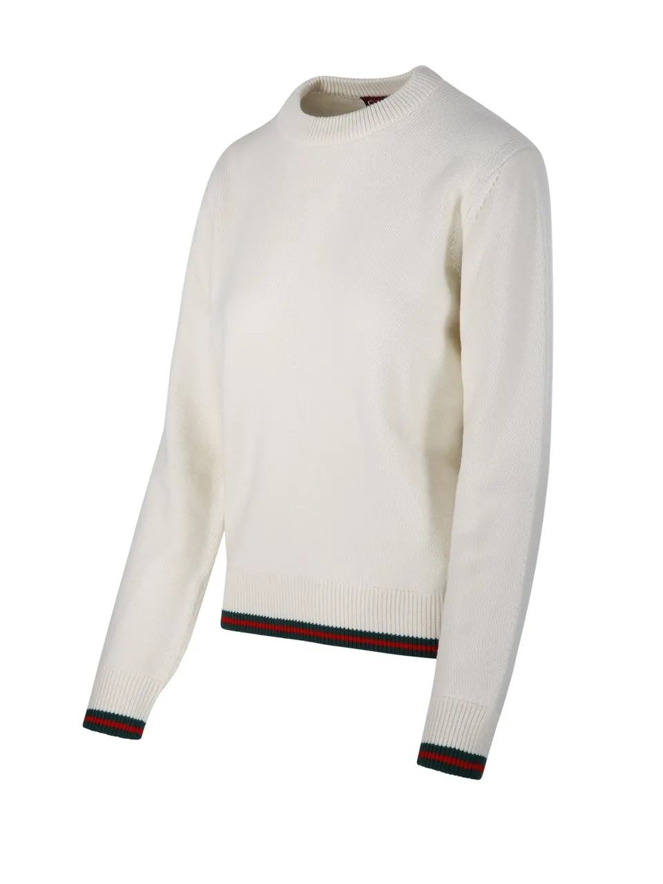 Gucci Trim Detailed Crewneck Knit Sweater