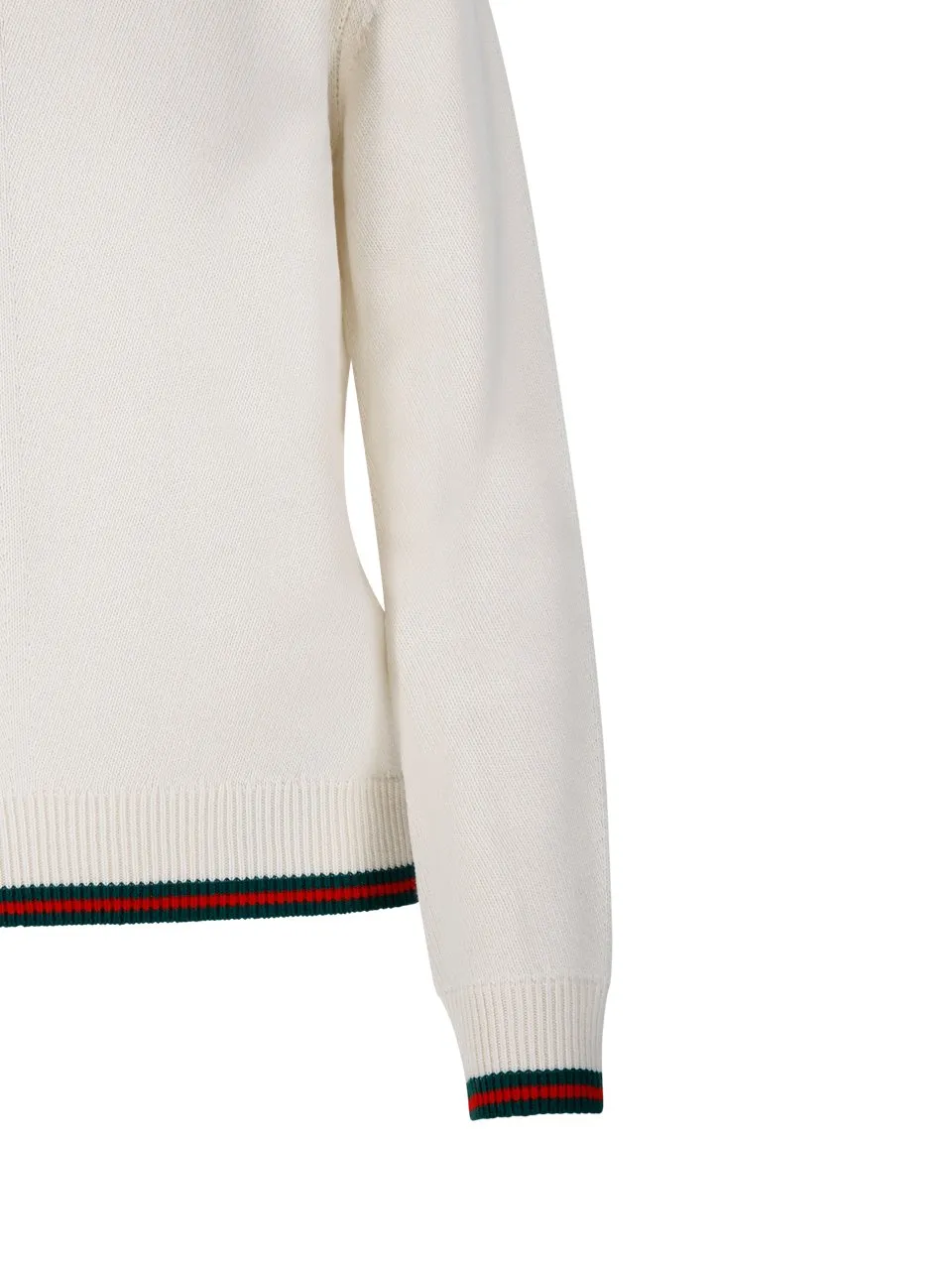 Gucci Trim Detailed Crewneck Knit Sweater
