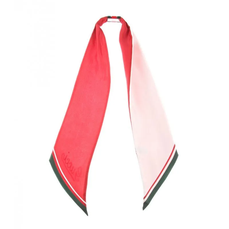 Gucci Logo Detailed Neck Scarf