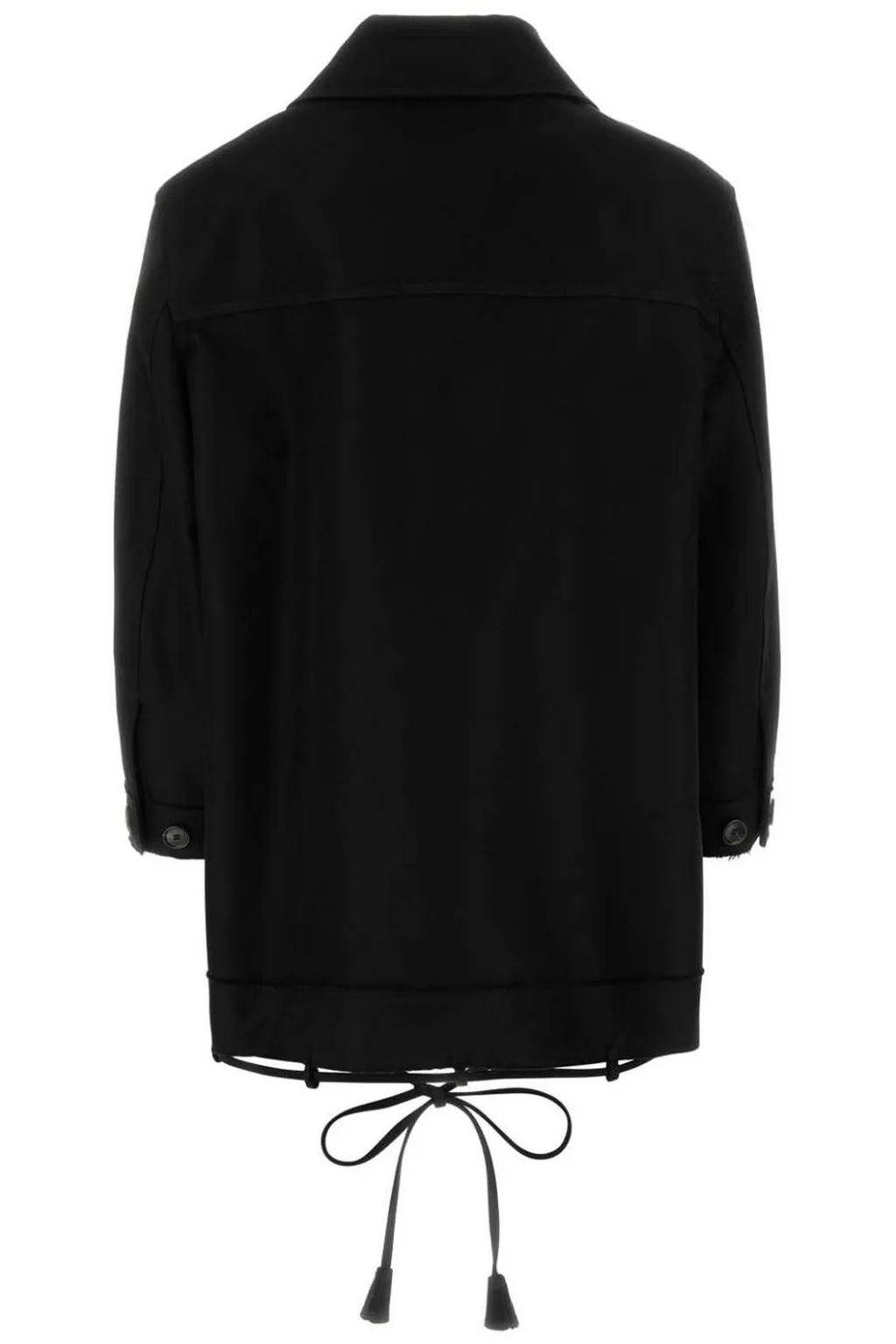 Gucci Drawstring Short Car Coat