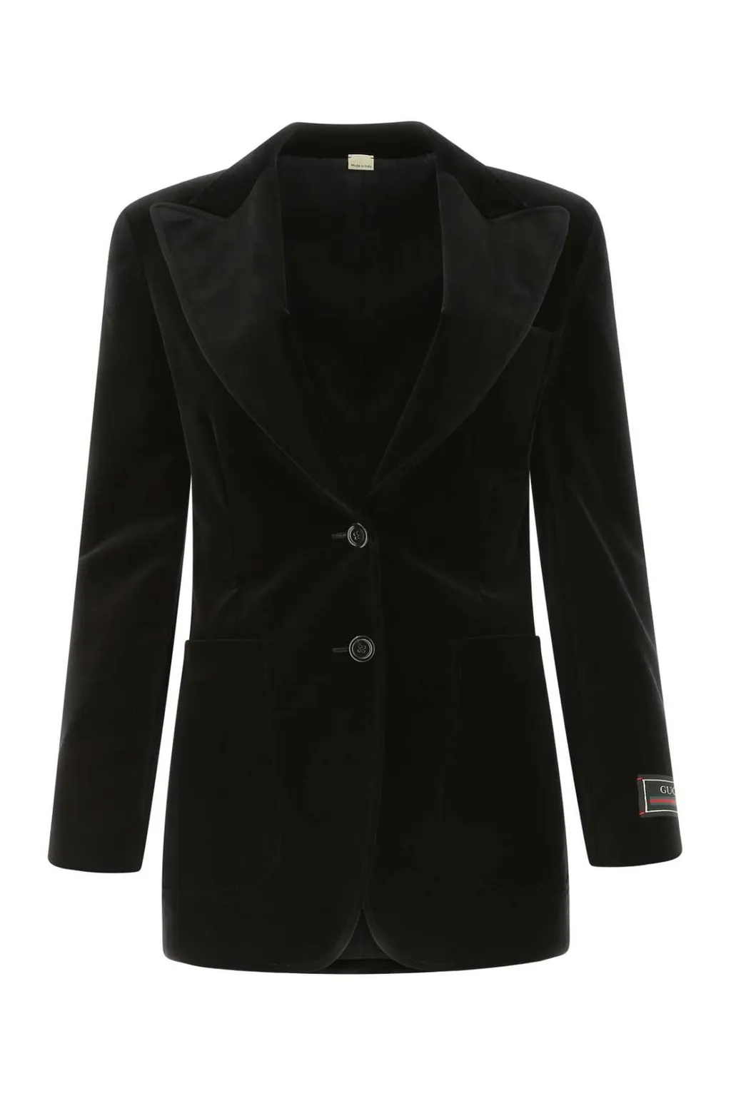 Gucci V-Neck Velvet Blazer