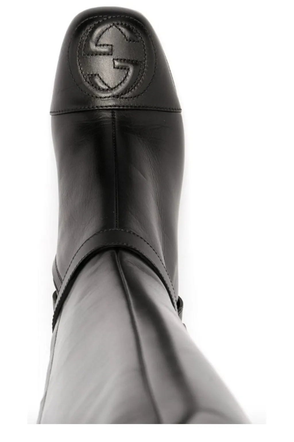 Gucci Chain Detail Knee Length Boots