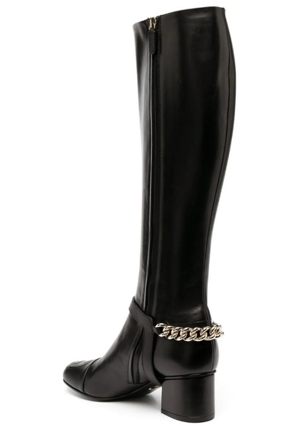 Gucci Chain Detail Knee Length Boots