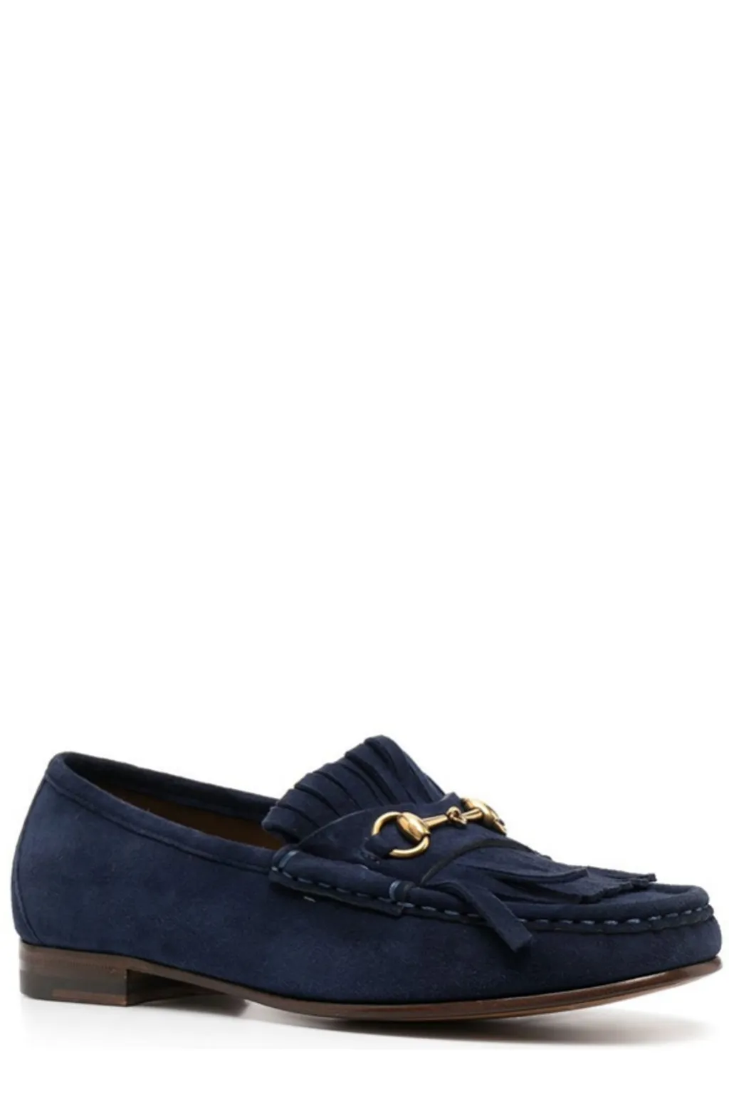 Gucci Horsebit Fringe Detailed Loafers