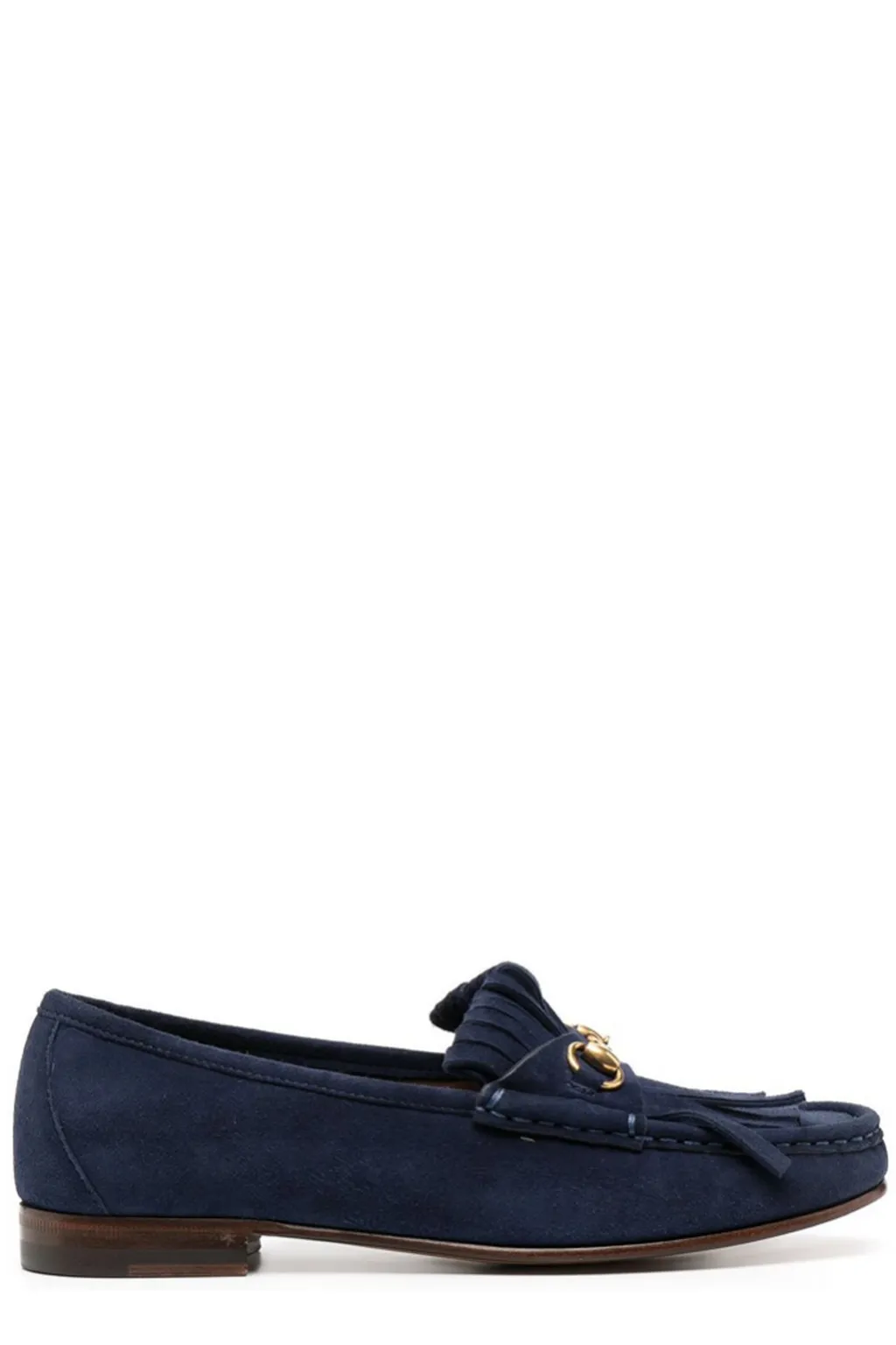 Gucci Horsebit Fringe Detailed Loafers