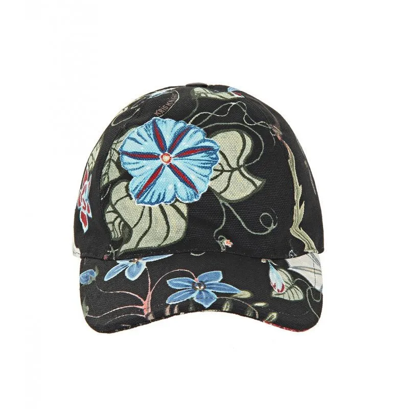 Gucci Flora Print Baseball Cap