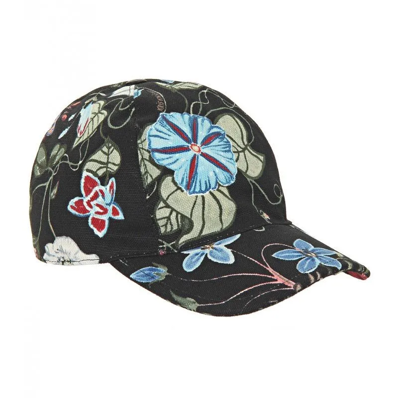 Gucci Flora Print Baseball Cap