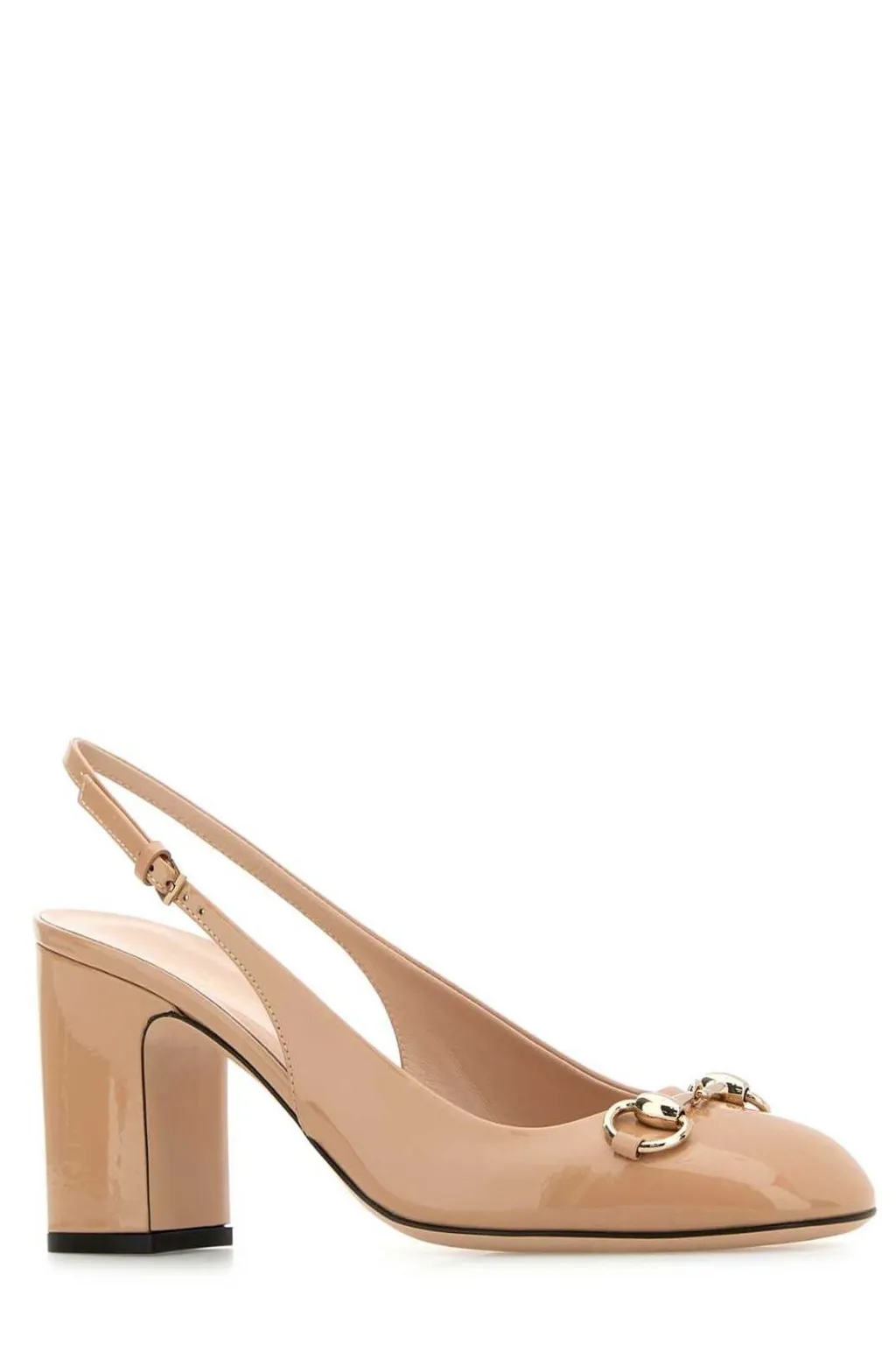 Gucci Horsebit Square Toe Pumps