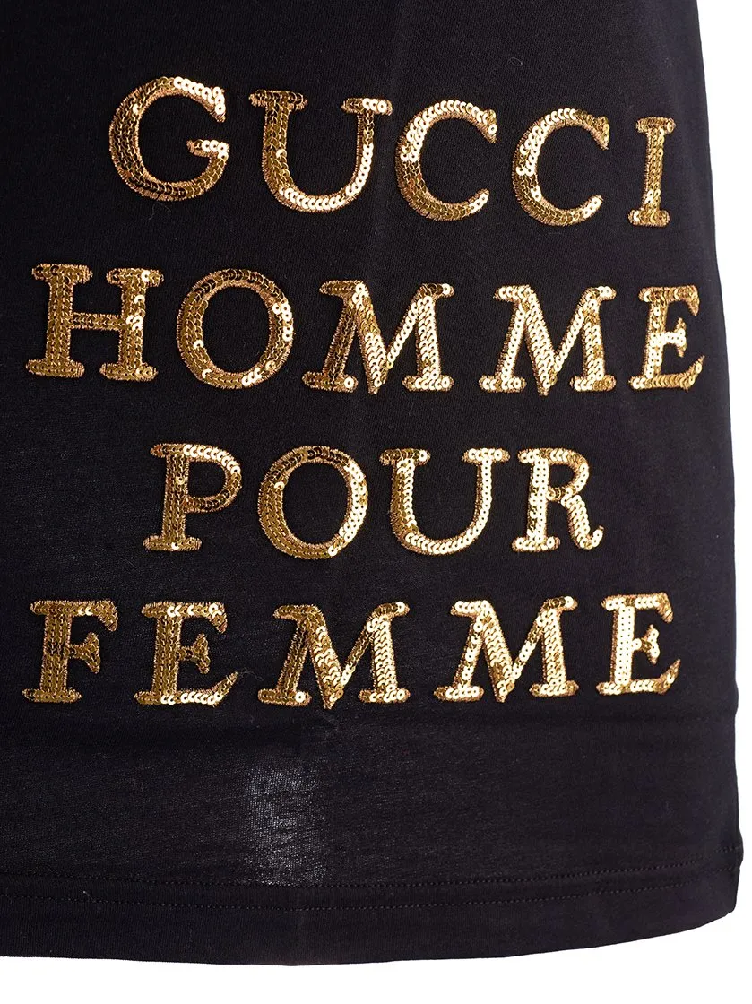 Gucci Logo Printed Crewneck T-Shirt