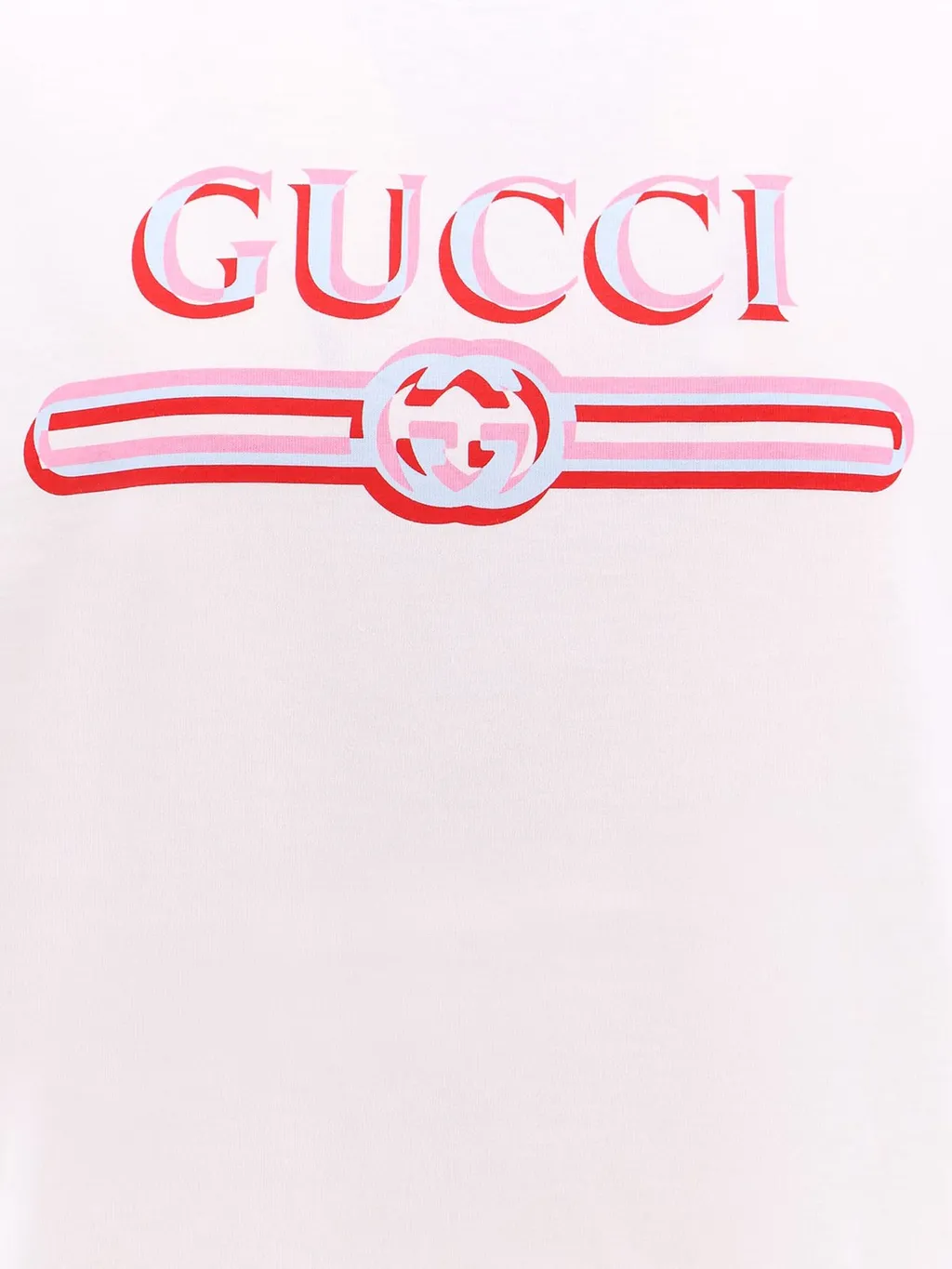 Gucci Logo Printed Crewneck T-Shirt
