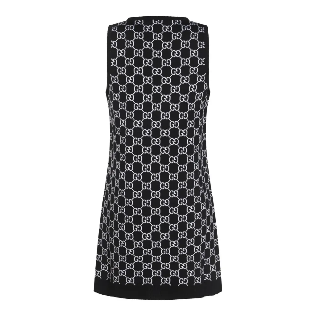 Gucci Gg Jacquard Mini Dress