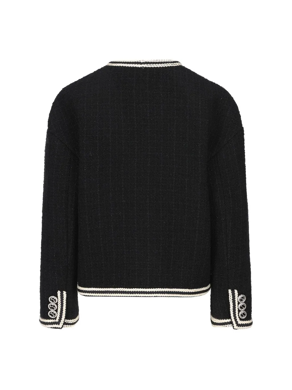 Gucci Interlocking G Tweed Jacket
