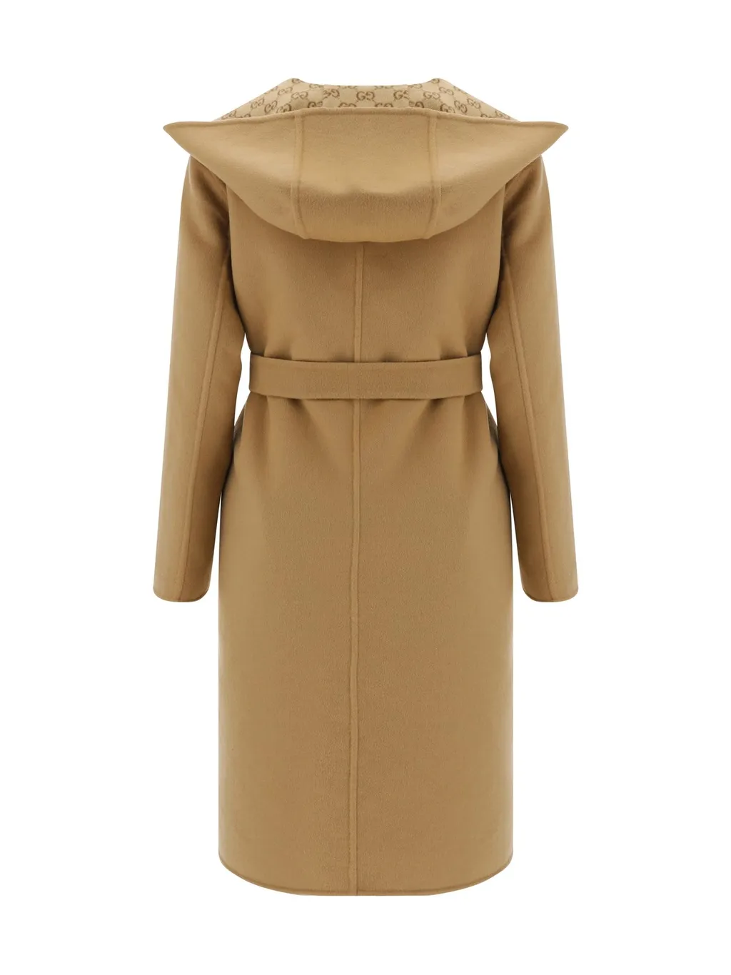 Gucci Reversible Gg Straight Hem Coat