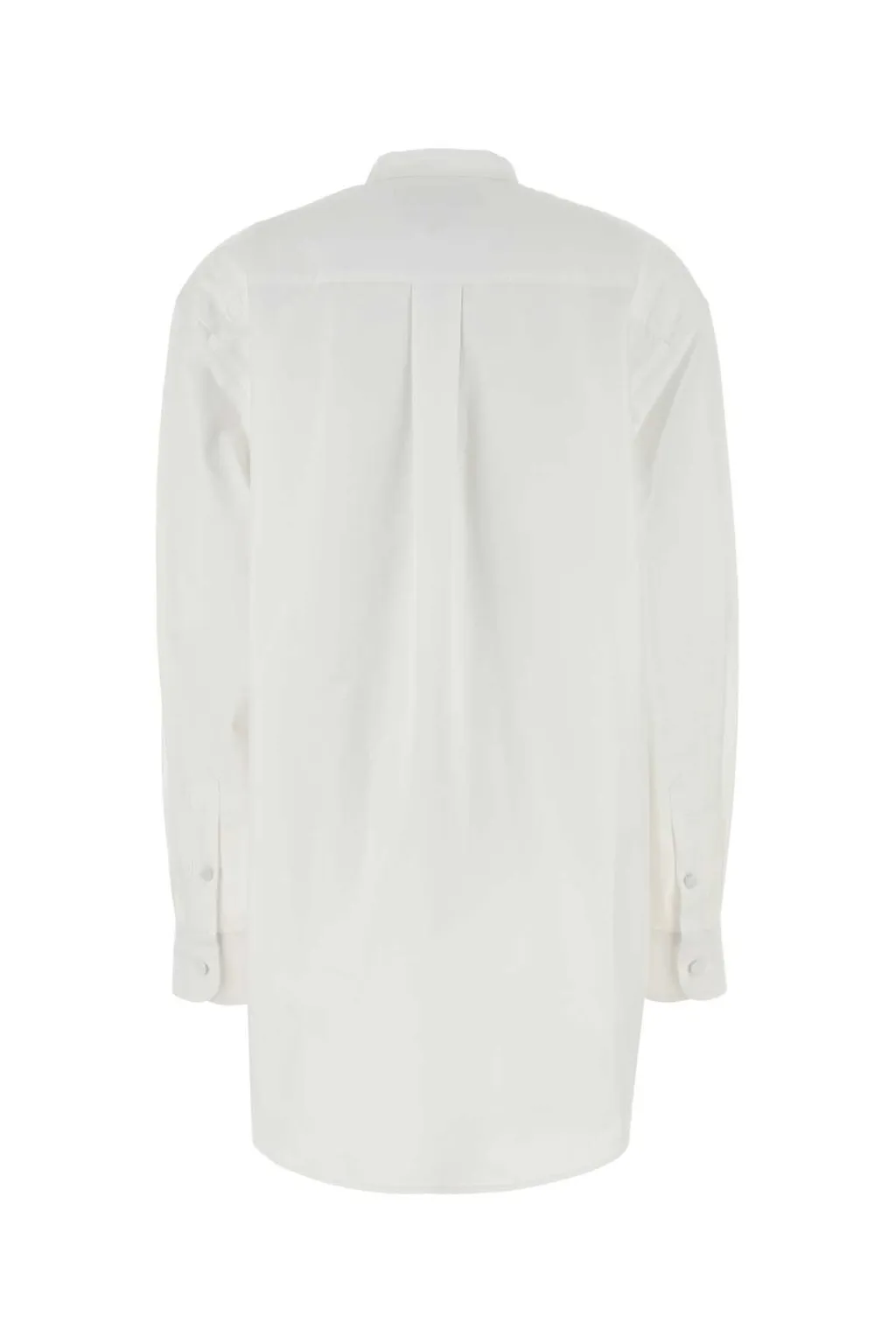 Gucci Picqué Embellished Poplin Blouse