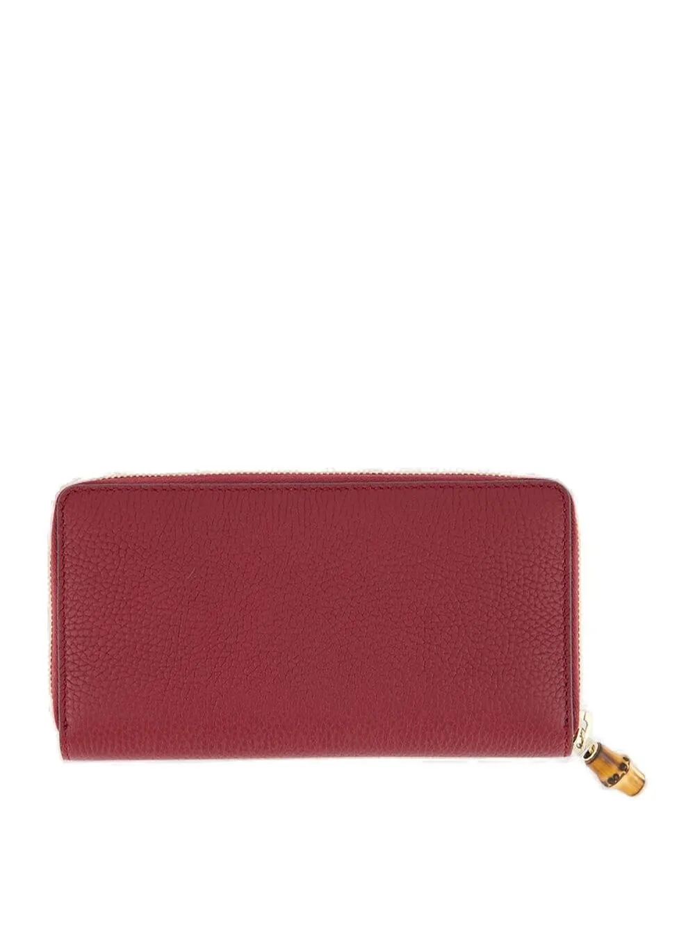 Gucci Bamboo Double G Zip Wallet