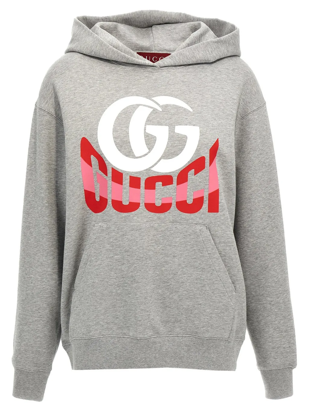 Gucci Long Sleeved Logo Printed Hoodie