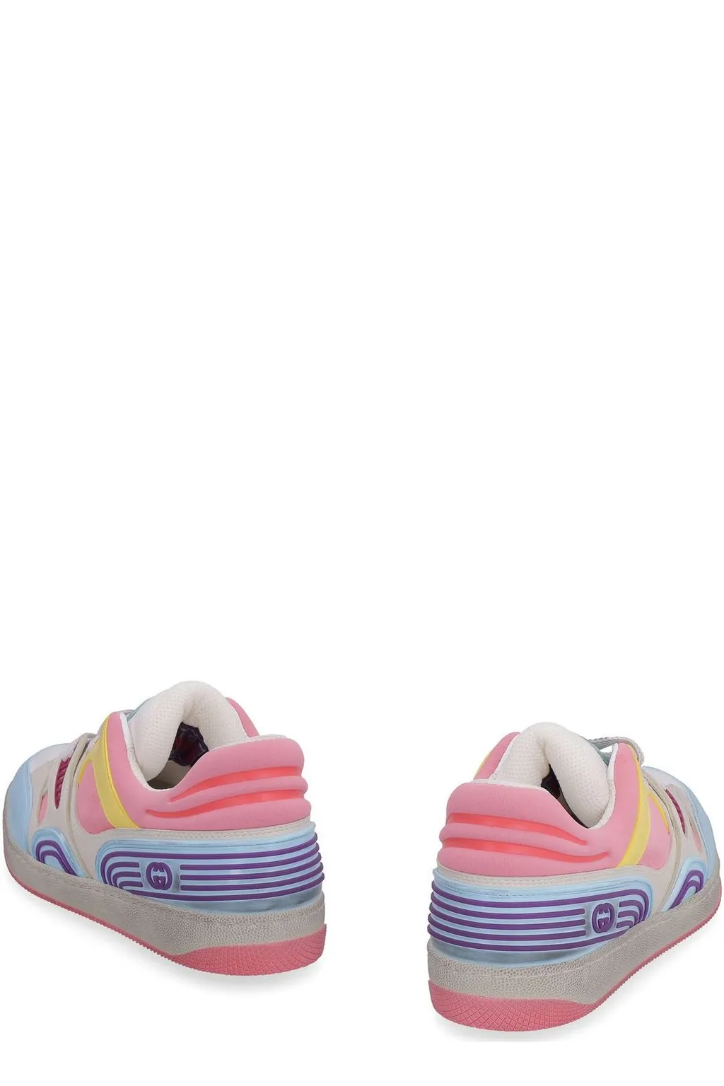 Gucci Basket Lace-Up Sneakers
