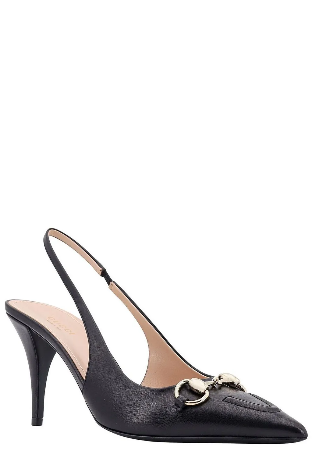Gucci Pointed-Toe Slingback Pumps