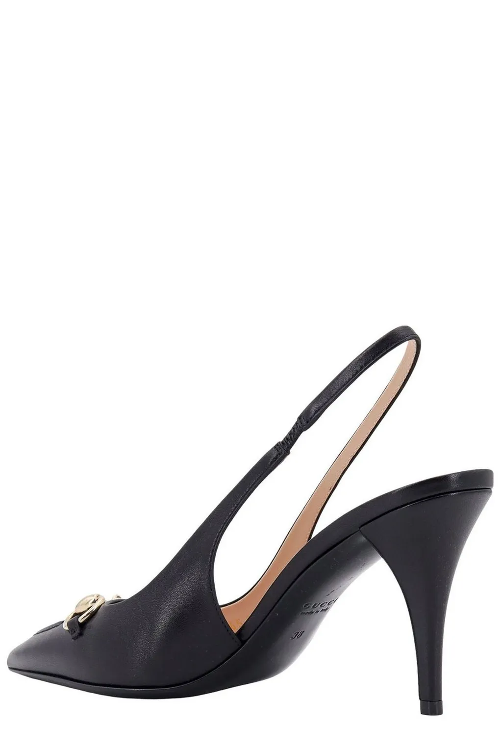 Gucci Pointed-Toe Slingback Pumps