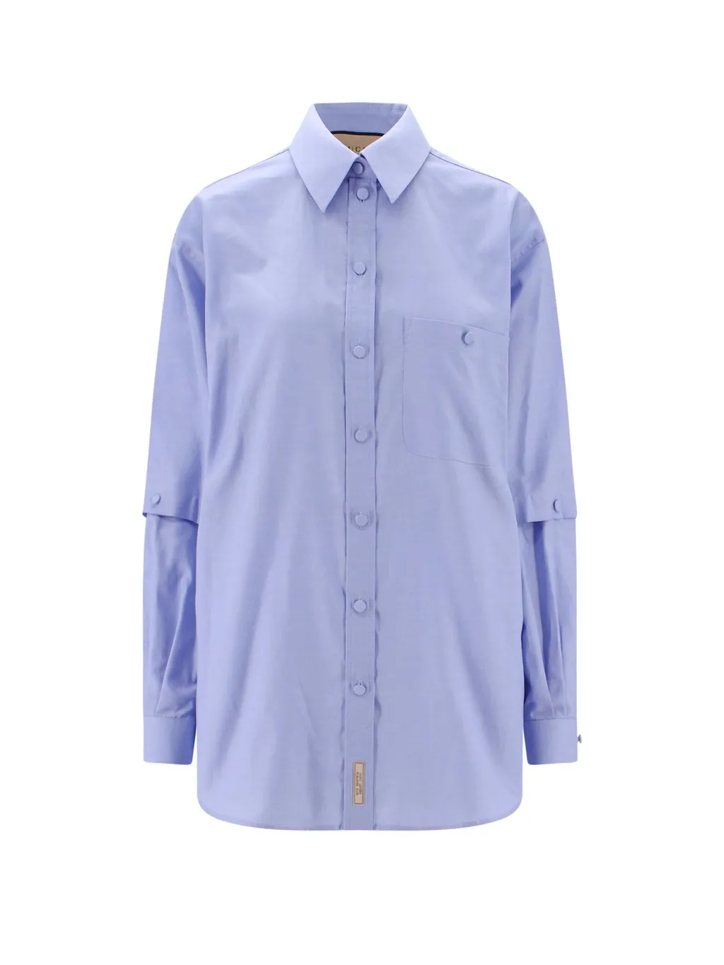 Gucci Detachable Sleeved Buttoned Shirt
