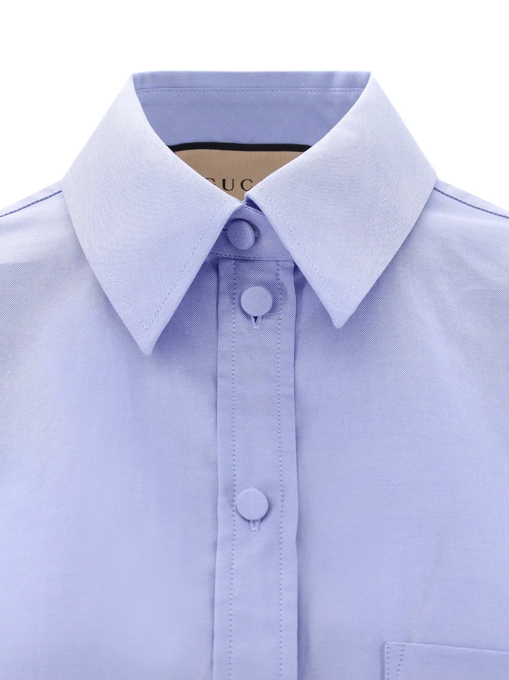 Gucci Detachable Sleeved Buttoned Shirt