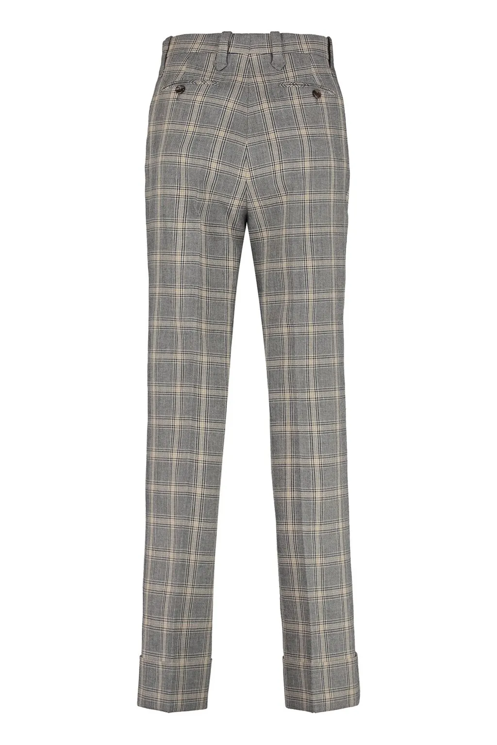 Gucci Prince Of Wales Checked Tailored Trousers