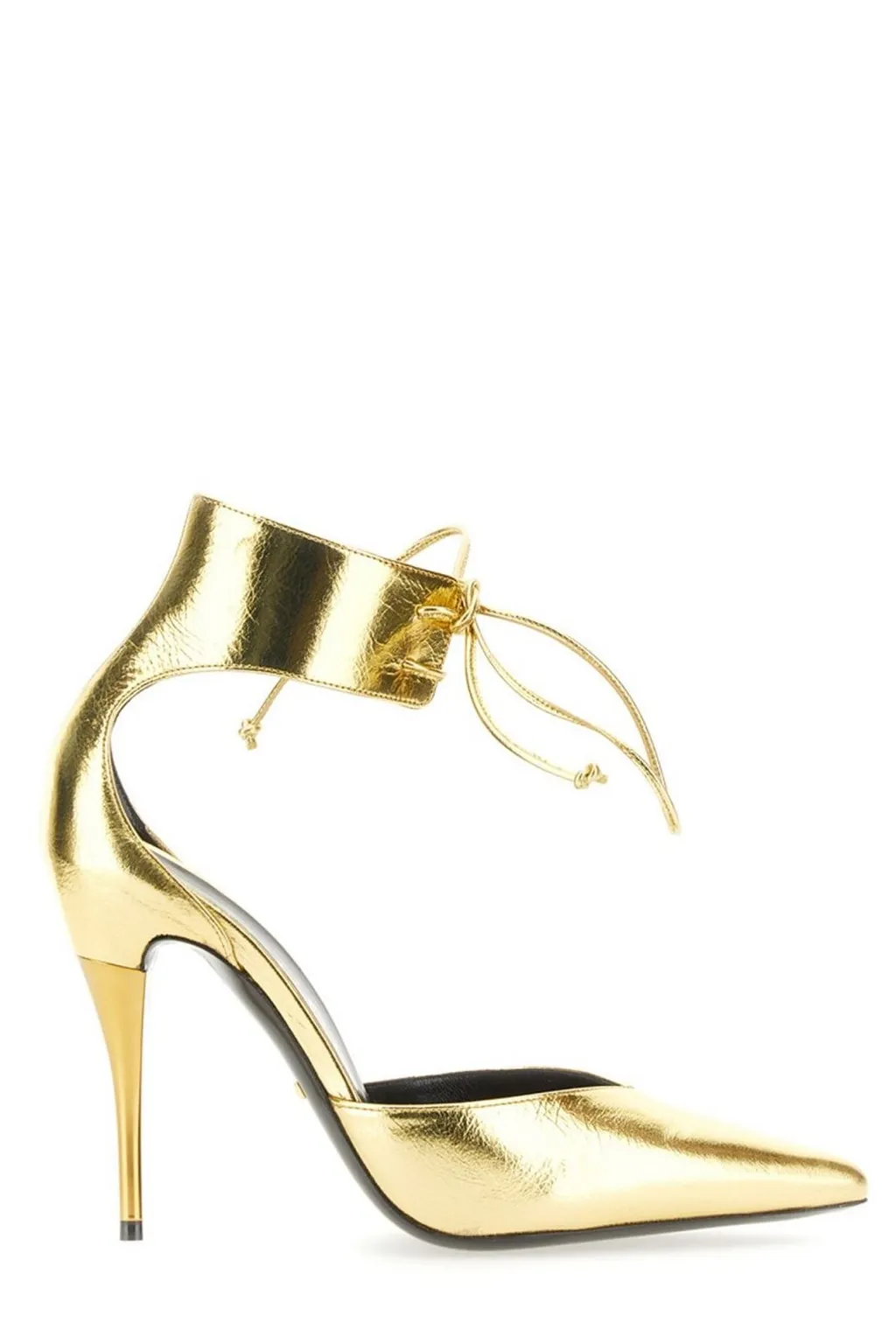 Gucci Metallic Effect High Heeled Pumps