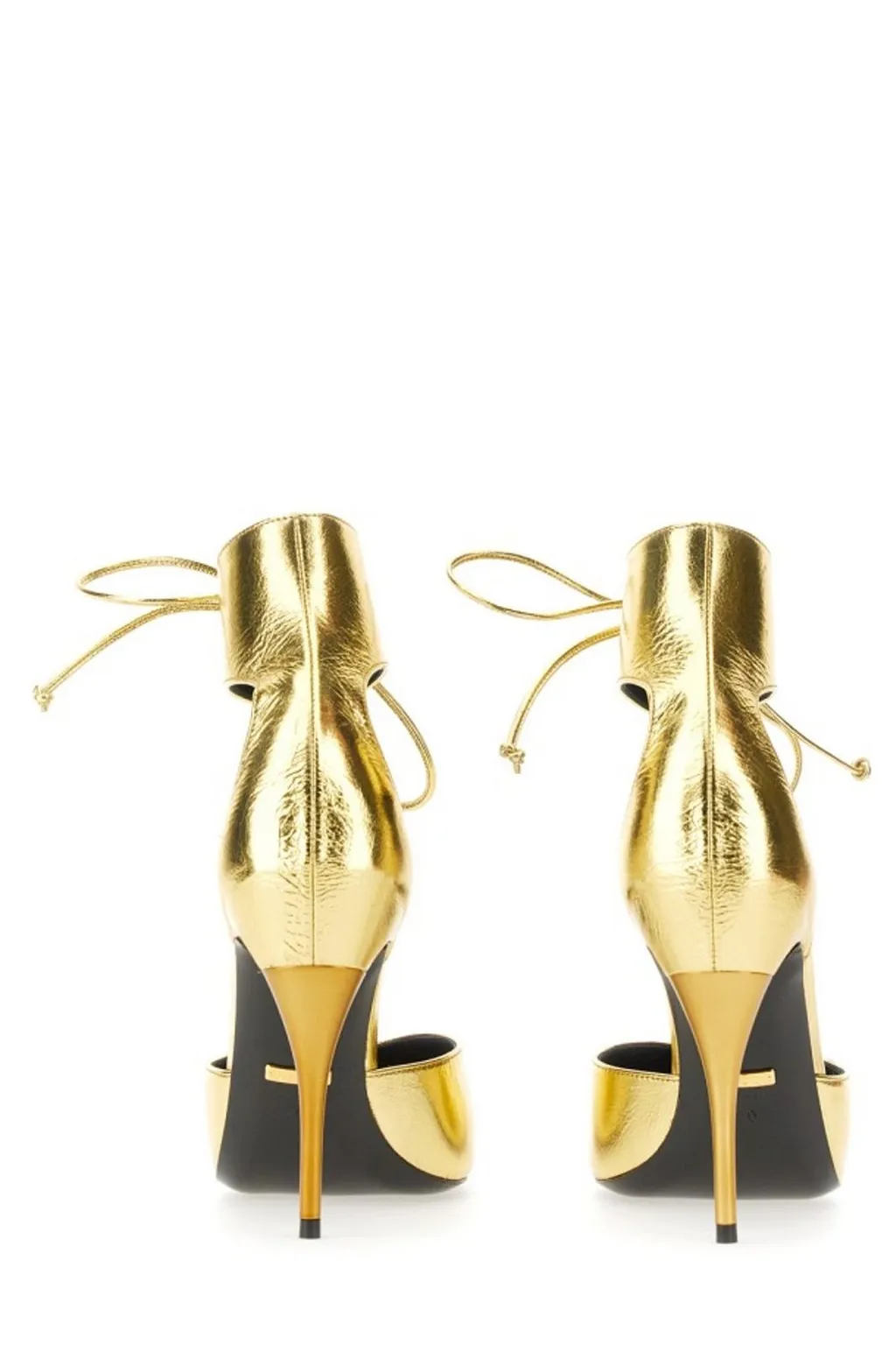 Gucci Metallic Effect High Heeled Pumps