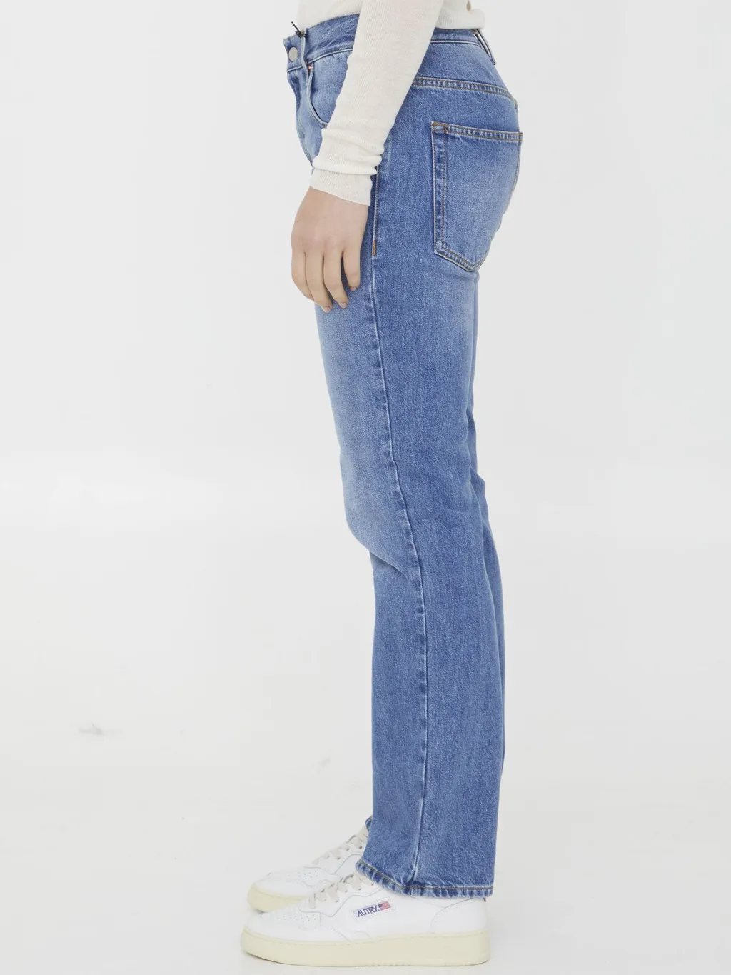 Gucci Horsebit Denim Pants