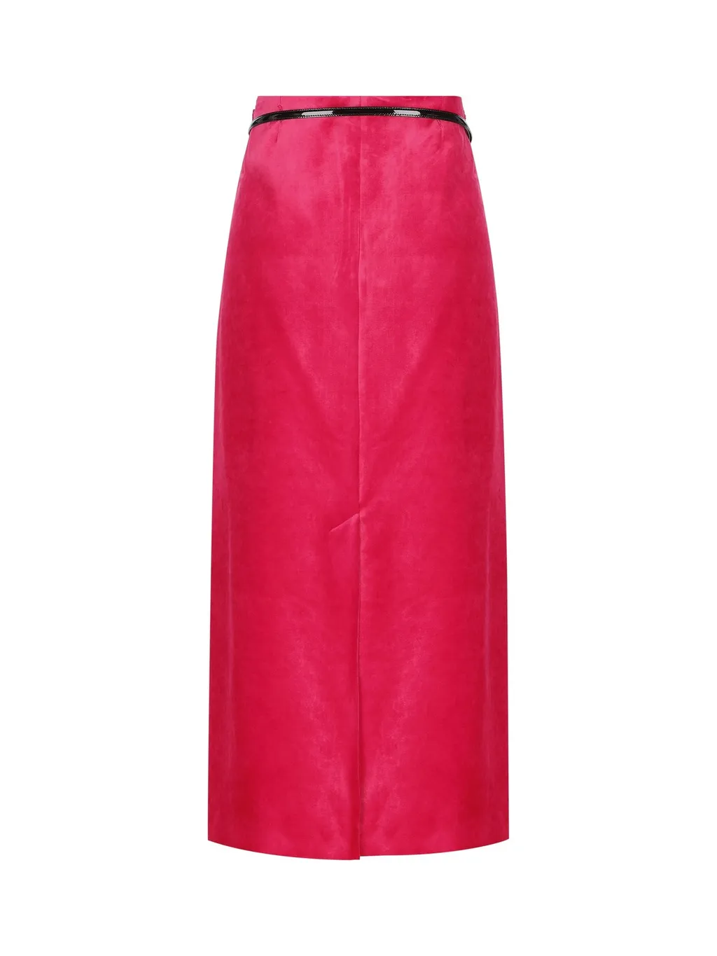 Gucci Horsebit Belt Velvet Skirt