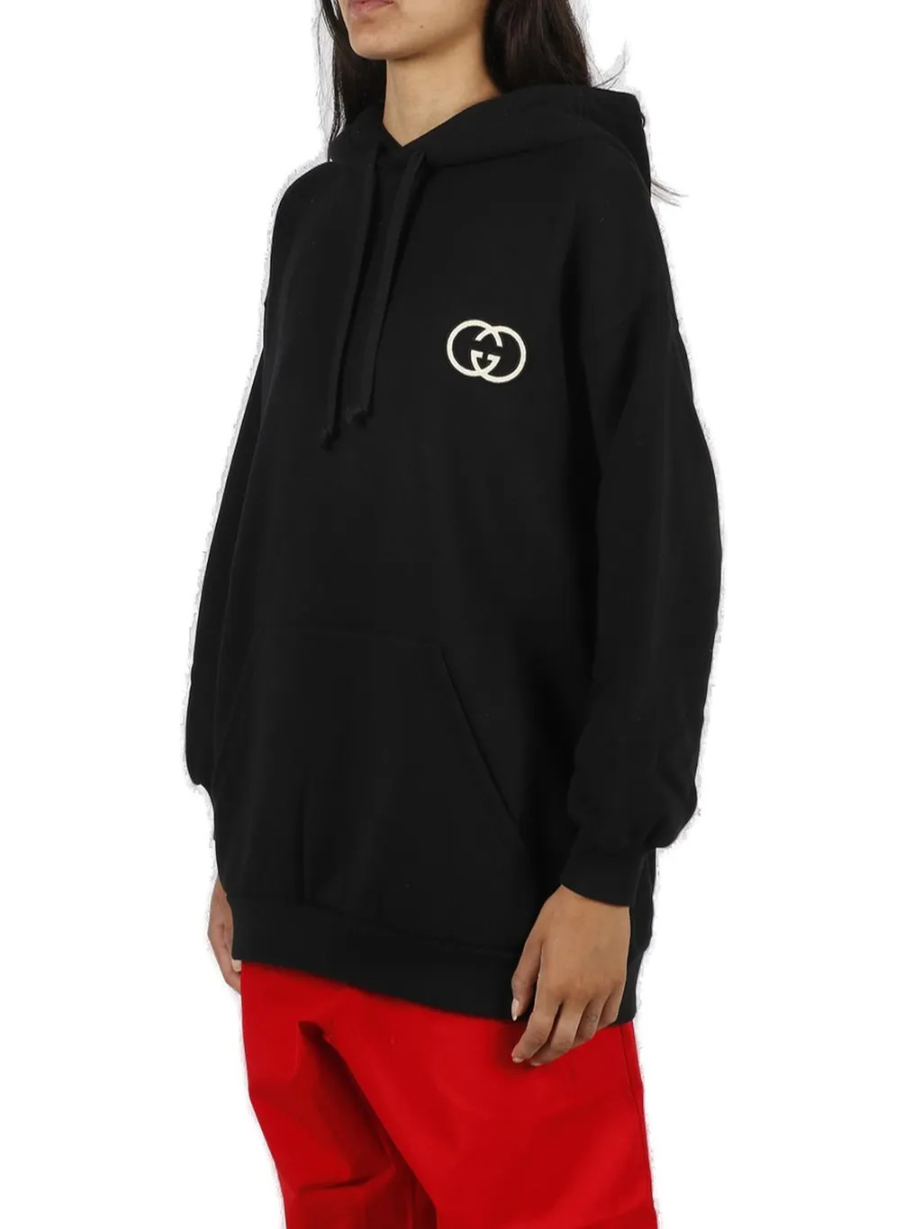 Gucci Interlocking G Long-Sleeved Hoodie