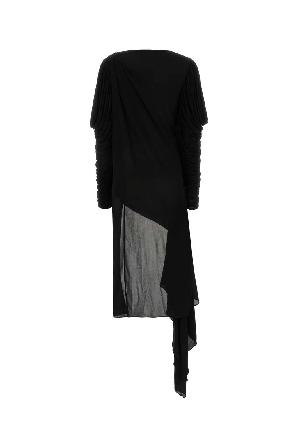 Gucci Ruched Crepe Dress