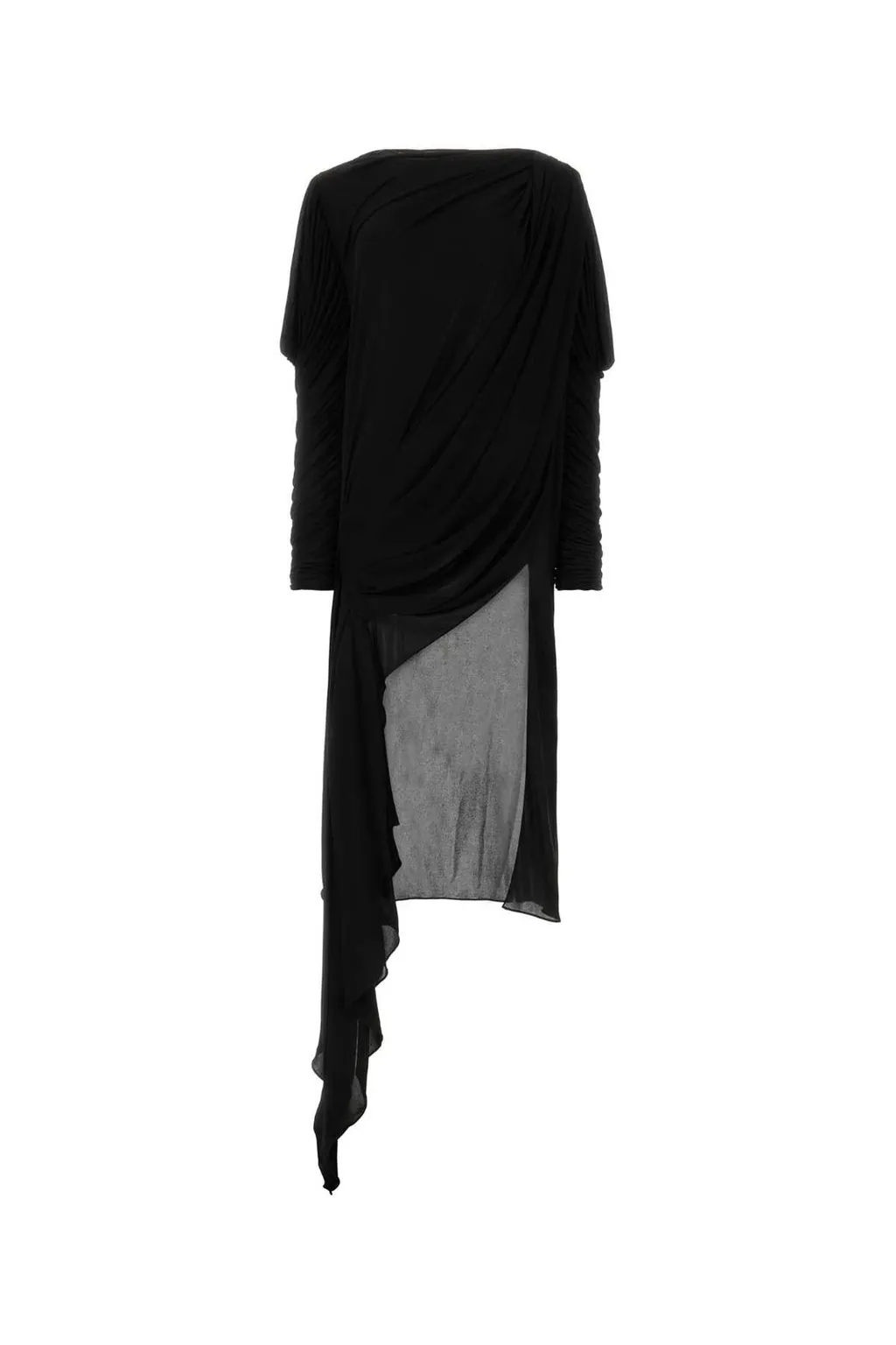 Gucci Ruched Crepe Dress