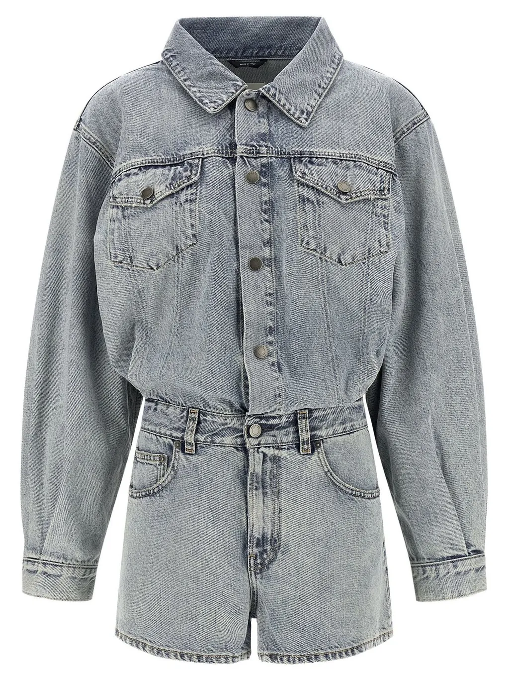 Haikure Elle Authentic Lax Denim Short Jumpsuit