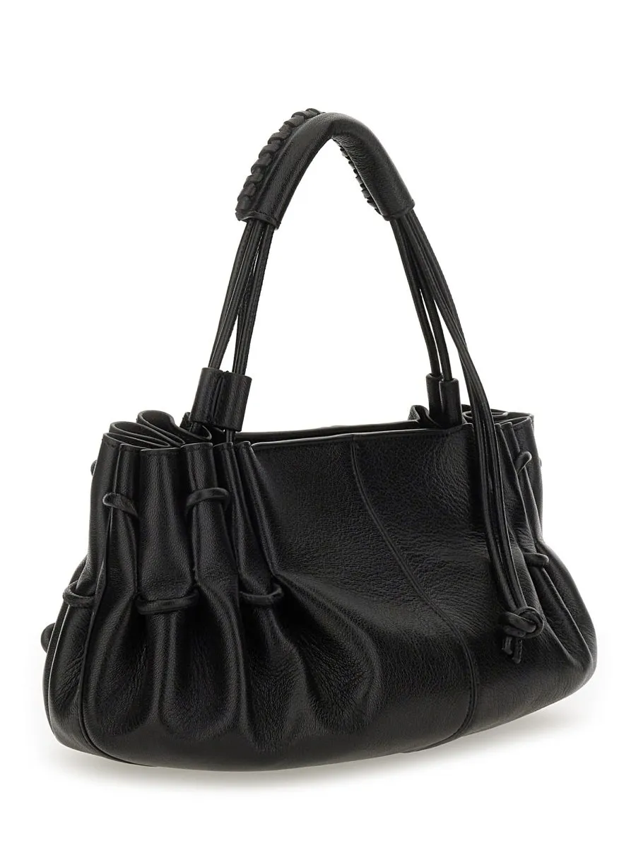 Hereu Arta Pleated Shoulder Bag