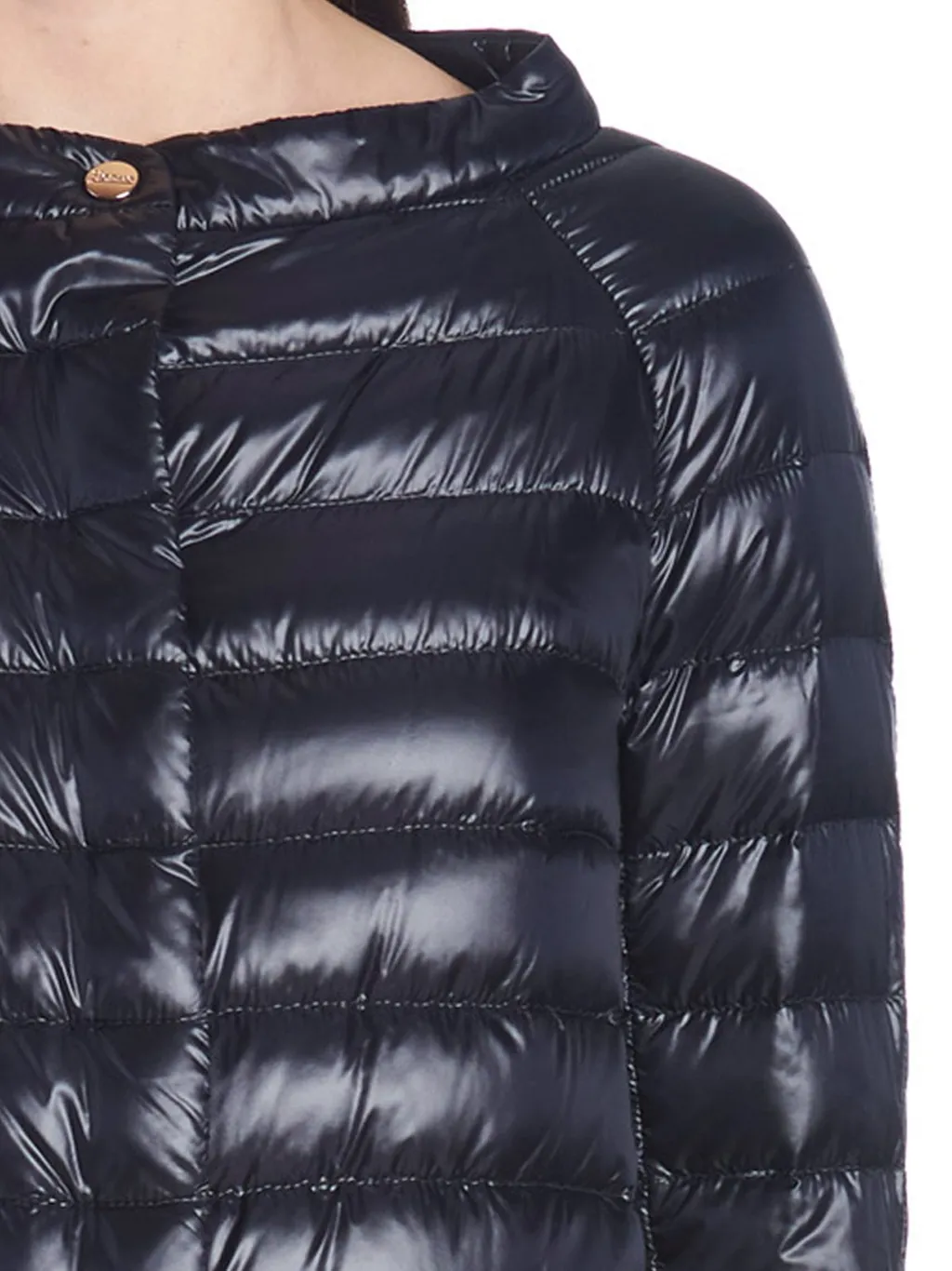 Herno Cropped Sleeve Down Jacket