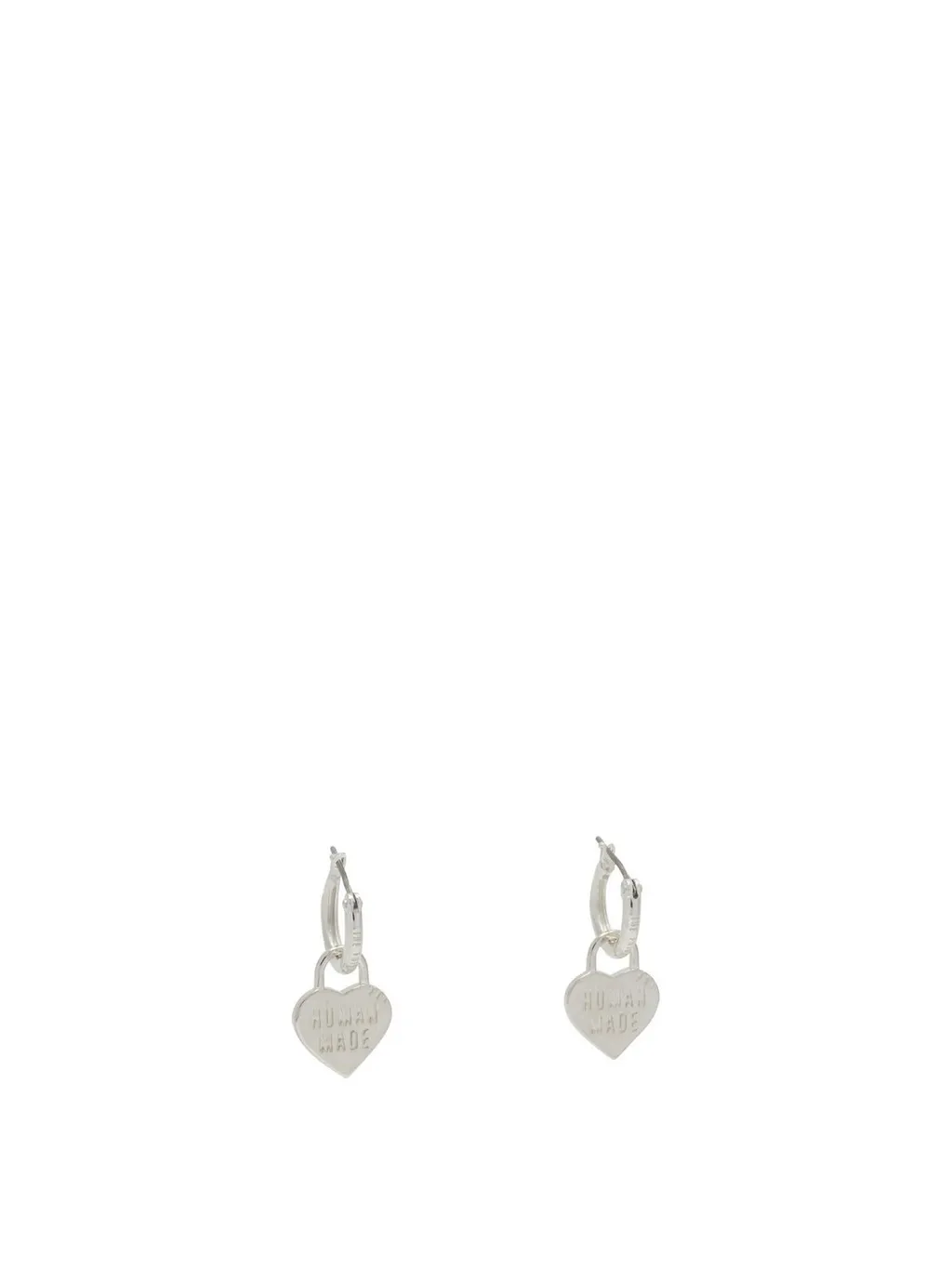 Human Made Heart Hoop Earrings