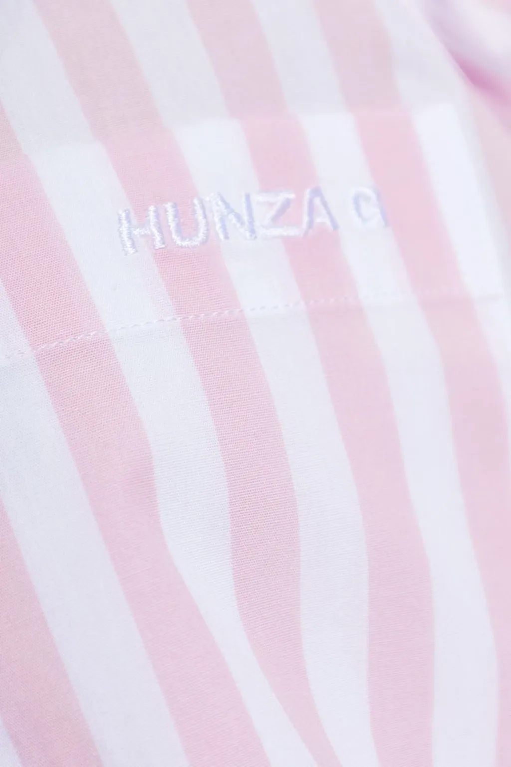 Hunza G Oversized Striped Shirt