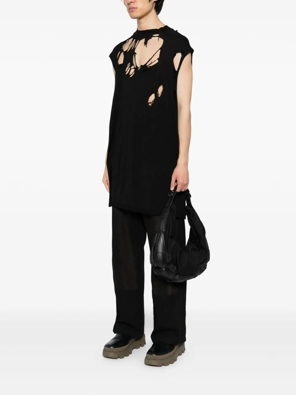 Innerraum Padded Panel Shoulder Bag