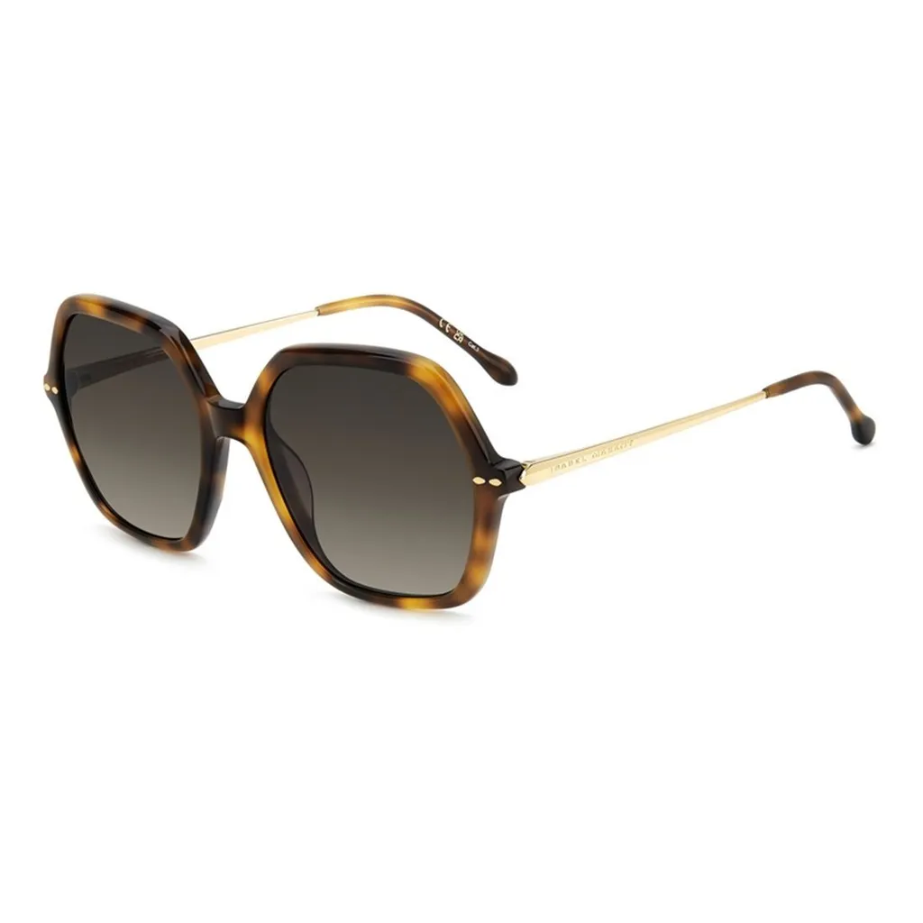 Isabel Marant Logo-Engraved Square Frame Sunglasses