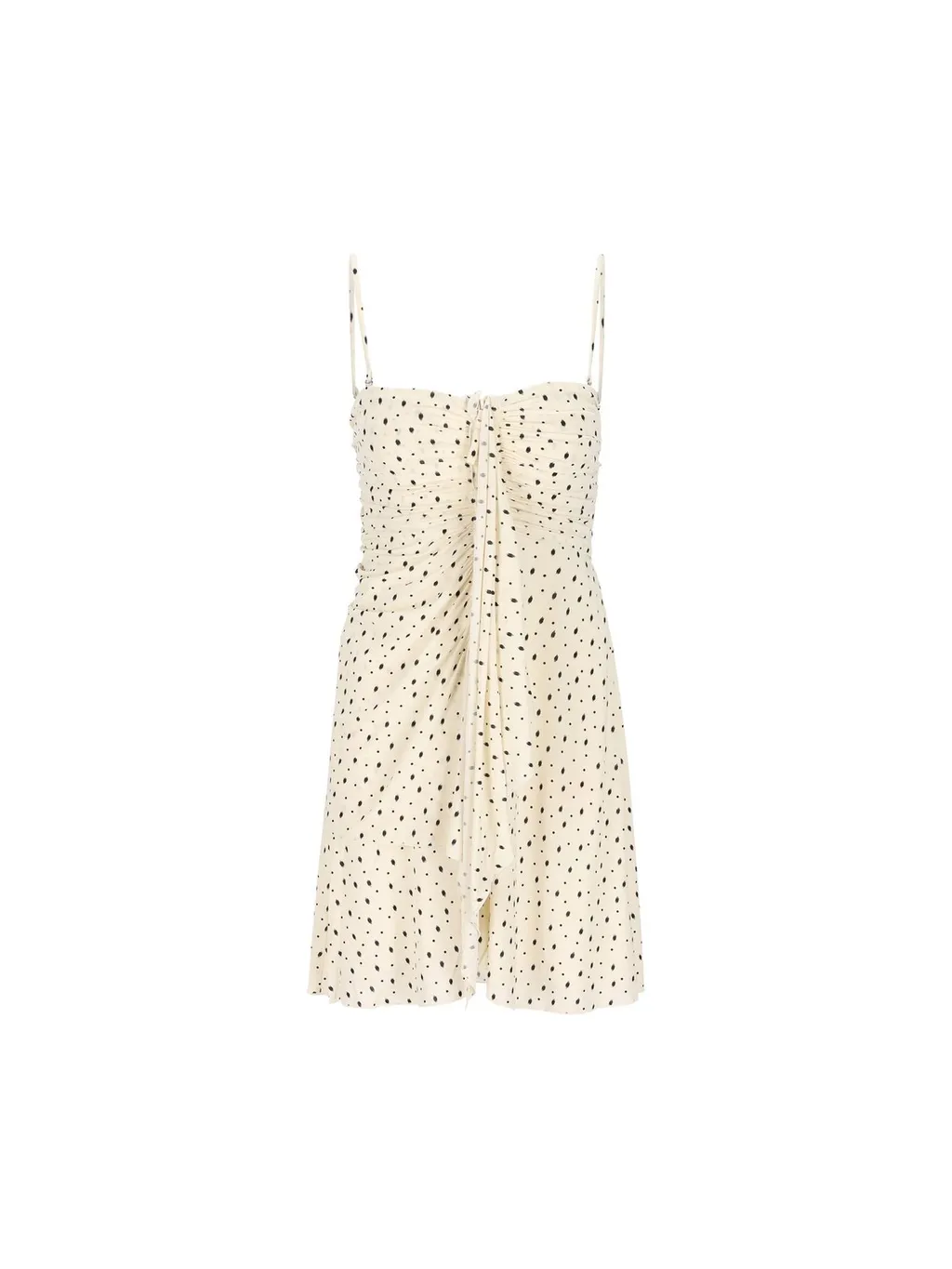 Isabel Marant Sleeveless Polka Dot Printed Dress