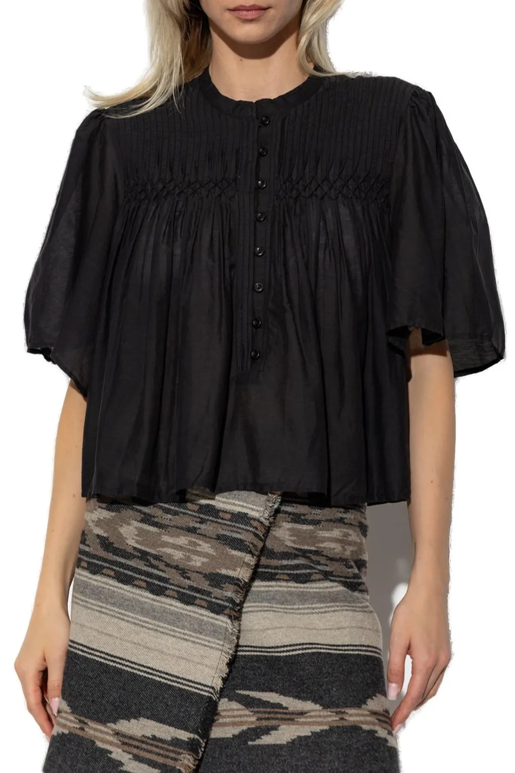 Isabel Marant ÉToile Destiny Embroidered Detailed Blouse