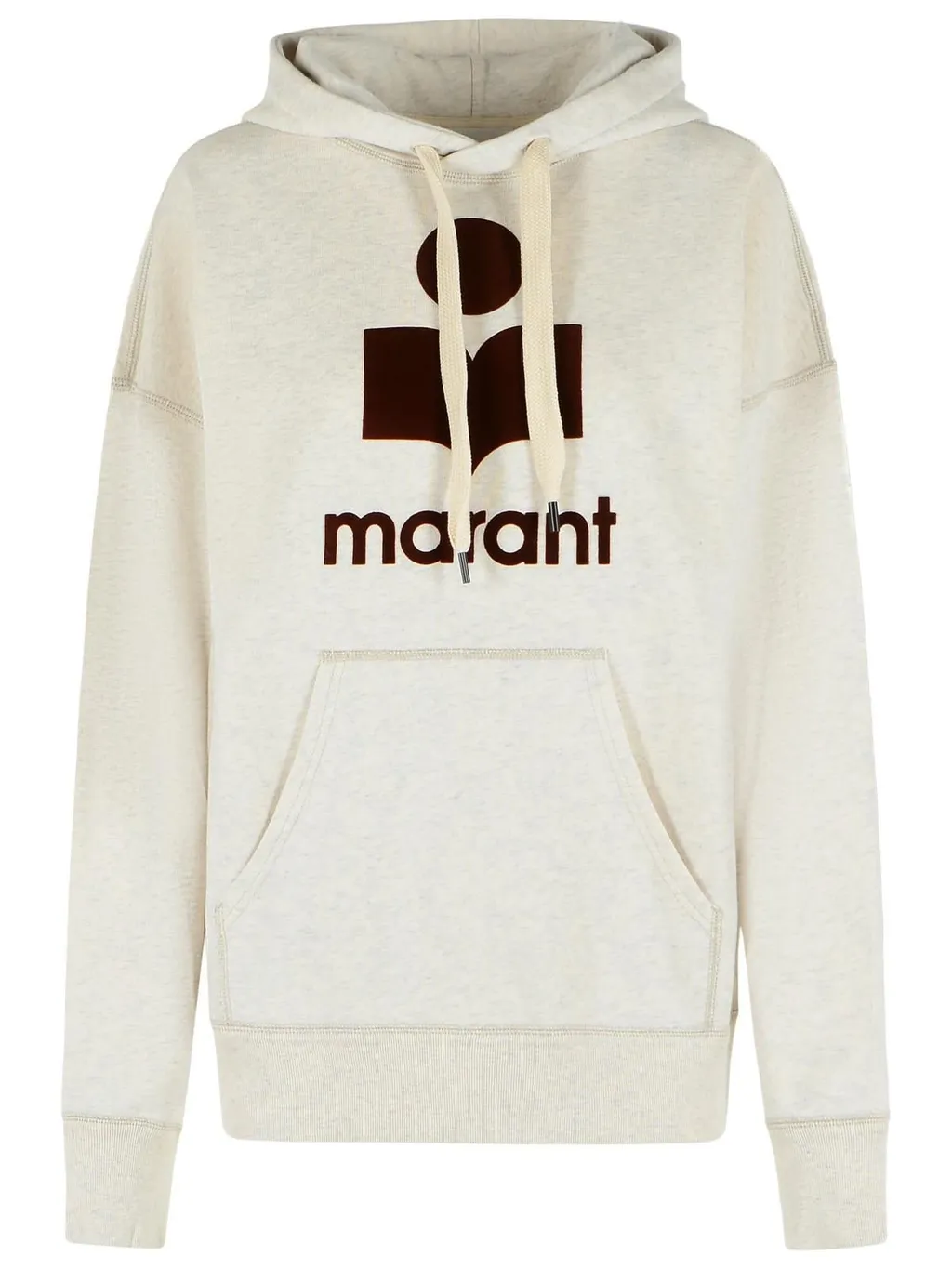 Isabel Marant ÉToile Mansel Logoo Printed Drawstring Hoodie